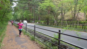 浅間神社から中ノ茶屋まではダラダラ坂道