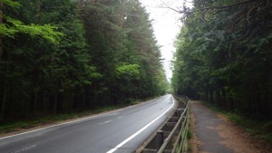 浅間神社から中ノ茶屋まではダラダラ坂道