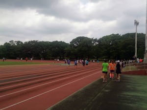 2015/08/12の練習会は織田フィールドで