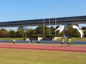 2015/11/04の舎人公園陸上競技場練習会