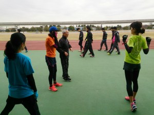 2016年最初の颯走塾練習会