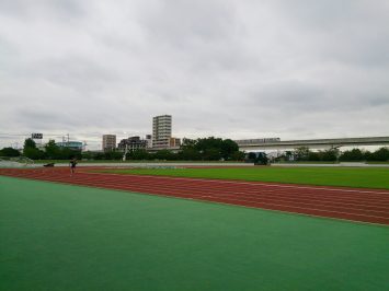 160914の舎人公園陸上競技場