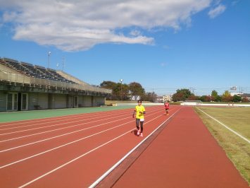 2016/11/09の舎人公園マラソン練習会1