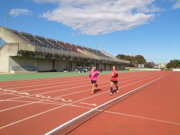 2016/11/09の舎人公園マラソン練習会2