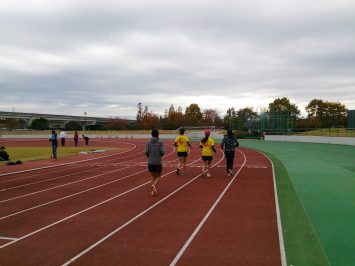 2016/11/23の舎人公園マラソン練習会②