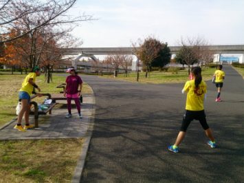 2016/11/30の舎人公園マラソン練習会