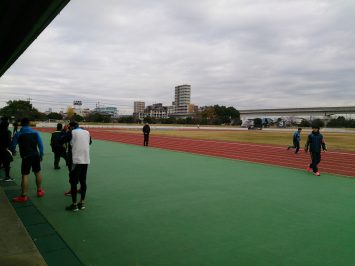 2016/12/7の舎人公園陸上競技場