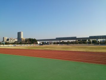 2017/01/04の舎人公園陸上競技場