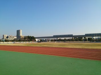 2017/01/04の舎人公園陸上競技場