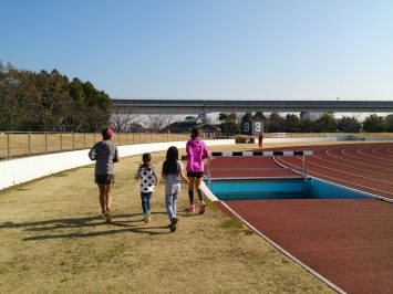 2017年最初の舎人公園マラソン練習会