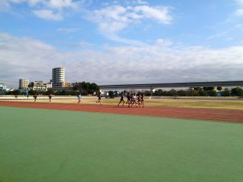 2017/02/01の舎人公園陸上競技場