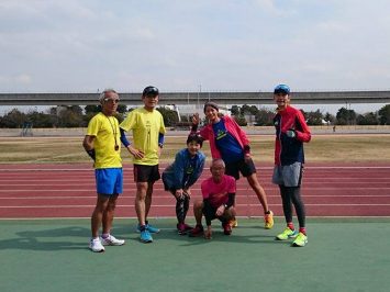 颯走塾足立区舎人公園マラソン練習会