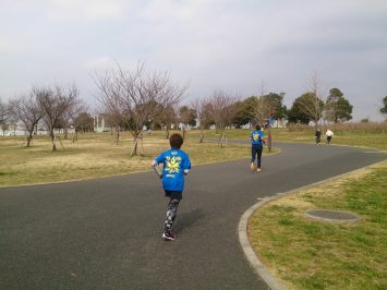 2017/03/01の颯走塾舎人公園練習会①