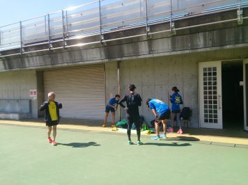 2017/03/08の颯走塾舎人公園マラソン練習会①