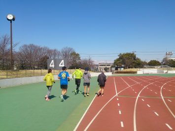 2017/03/08の颯走塾舎人公園マラソン練習会②