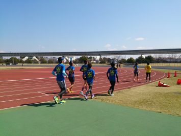 2017/03/22の颯走塾・足立区舎人公園マラソン練習会1