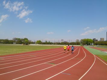 2017/04/19の颯走塾足立区舎人公園練習会1