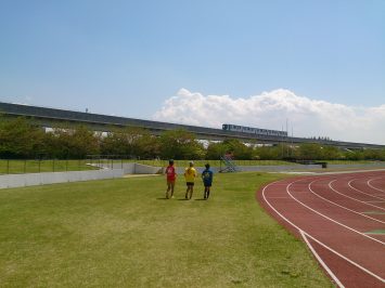 2017/04/19の颯走塾足立区舎人公園練習会2