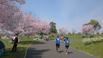2017/04/05の颯走塾足立区舎人公園マラソン練習会3