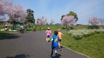 2017/04/05の颯走塾足立区舎人公園マラソン練習会4