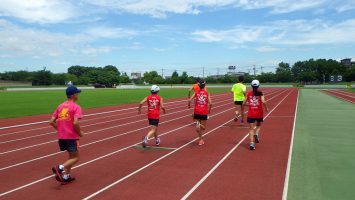 2017/07/05の舎人公園マラソン練習会1