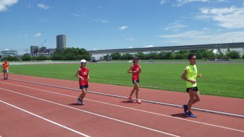 2017/07/05の舎人公園マラソン練習会2