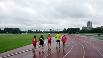 2017/07/26の足立区舎人公園マラソン練習会1