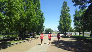 2017/08/09の足立区舎人公園マラソン練習会2