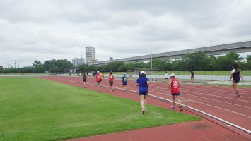 2017/08/02の足立区舎人公園マラソン練習会1
