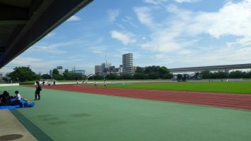 2017/08/23の舎人公園陸上競技場