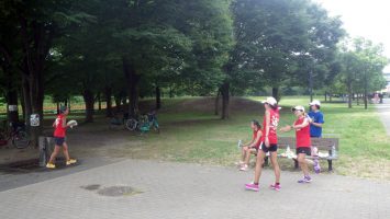 2017/08/30の足立区舎人公園マラソン練習会3