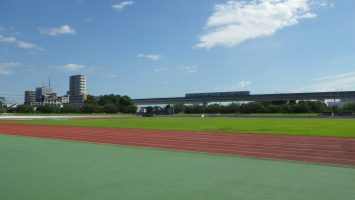 2017/09/13秋晴れの舎人公園陸上競技場