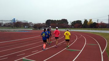 2017/11/08の足立区舎人公園マラソン練習会1