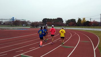 2017/11/08の足立区舎人公園マラソン練習会1