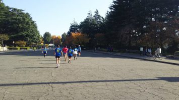 2017/11/29の颯走塾水曜マラソン練習会1