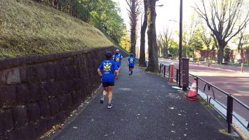 2017/11/29の颯走塾水曜マラソン練習会4