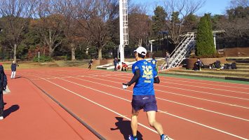 2017/12/13の颯走塾水曜マラソン練習会in織田フィールド3