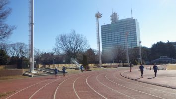 2018/01/10の颯走塾水曜マラソン練習会in織田フィールド4