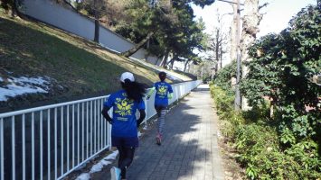 2018/01/31の颯走塾水曜マラソン練習会in東宮4