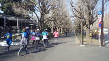 2018/01/31の颯走塾水曜マラソン練習会in東宮5