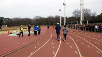 2018/02/28の颯走塾水曜マラソン練習会in織田フィールド1