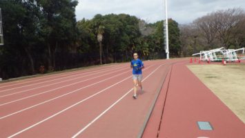 2018/03/07の颯走塾水曜マラソン練習会in織田フィールド2