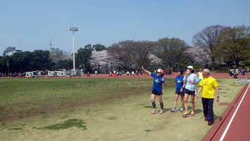 2018/03/28の颯走塾水曜マラソン練習会in織田フィールド4