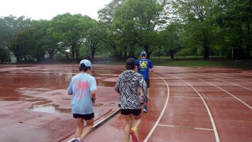 2018/04/18の颯走塾水曜マラソン練習会in織田フィールド2