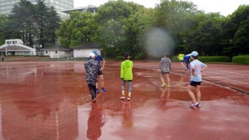 2018/04/18の颯走塾水曜マラソン練習会in織田フィールド3