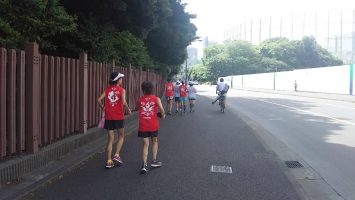 2018/05/16の颯走塾水曜マラソン練習会in東宮1