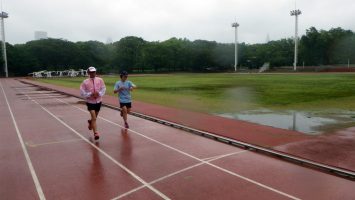 2018/05/09の颯走塾水曜マラソン練習会in織田フィールド3