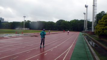 2018/05/09の颯走塾水曜マラソン練習会in織田フィールド4