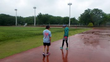 2018/05/09の颯走塾水曜マラソン練習会in織田フィールド5