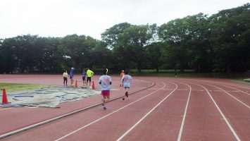 2018/05/23の颯走塾水曜マラソン練習会in織田フィールド2